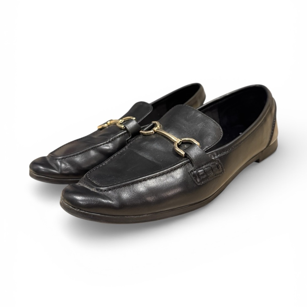 Women's Black Loafers Size 9